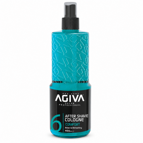 אפטר שייב אגיבה AGIVA Comfort No.6 בנפח 400 מ״ל