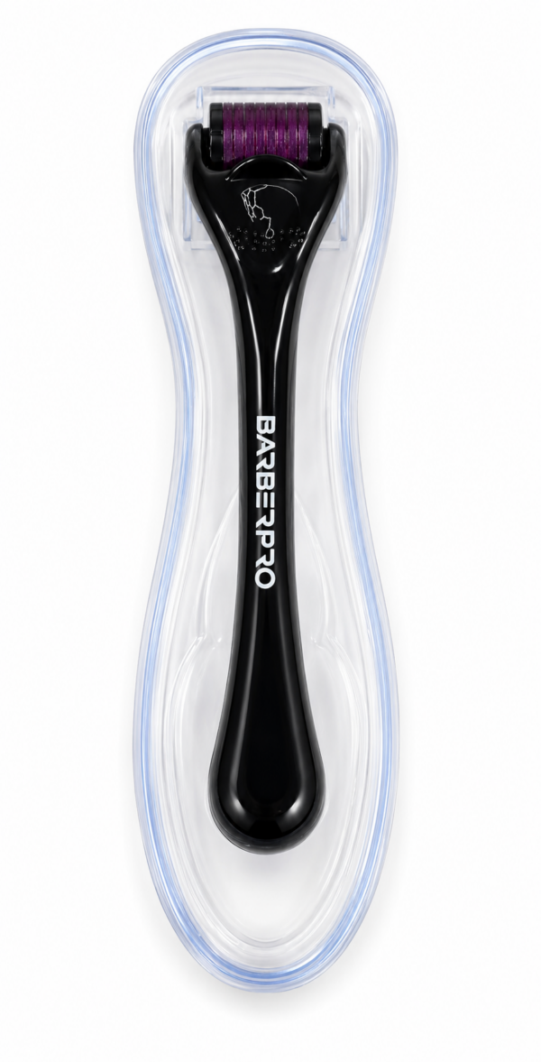 דרמה רולר 0.3 מ״מ BarberPRO 3198 באריזה המקורית