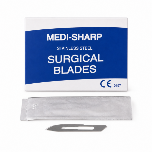 אריזת להבים כירורגיים סטריליים MEDI-SHARP מנירוסטה