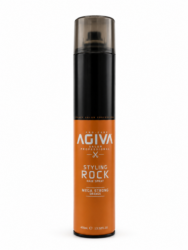 ספריי מקשיח לשיער Agiva Styling Rock Mega Strong 400 מ״ל