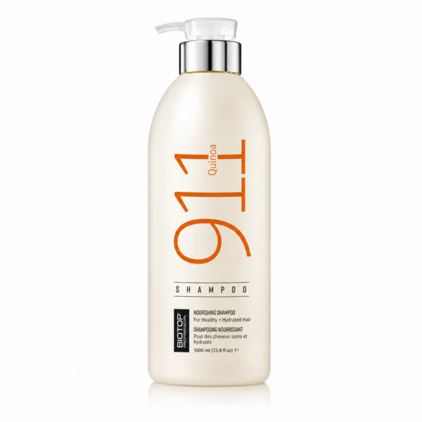 BIOTOP 911 Quinoa Shampoo שמפו קינואה לשיער יבש 1000 מ"ל
