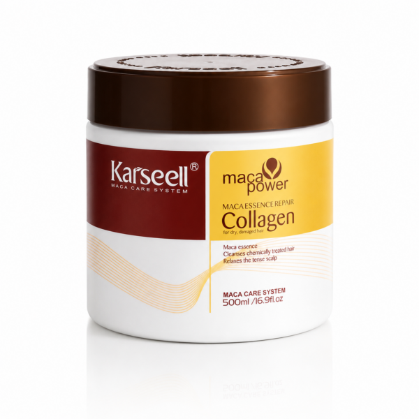 Karseell Collagen Hair Mask מסכת קולגן וארגן לשיער יבש ופגום 500 מ"ל