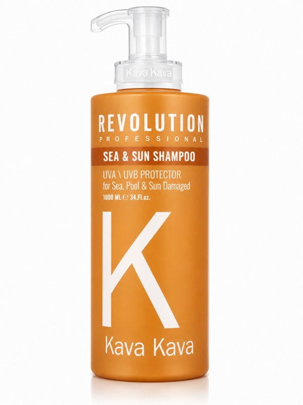 שמפו להגנה מהשמש KAVA KAVA Sea & Sun ‏500 מ"ל