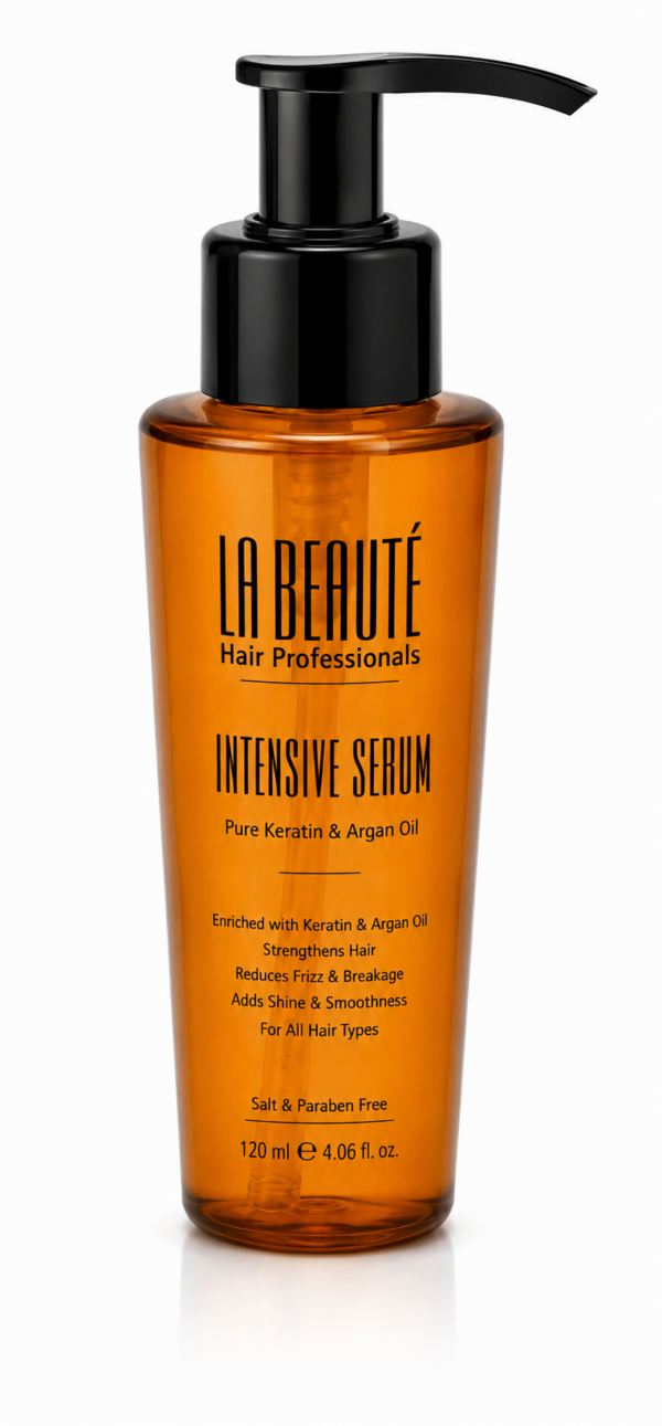 LA BEAUTE Intensive Serum סרום קרטין ושמן ארגן לשיער 120 מ"ל