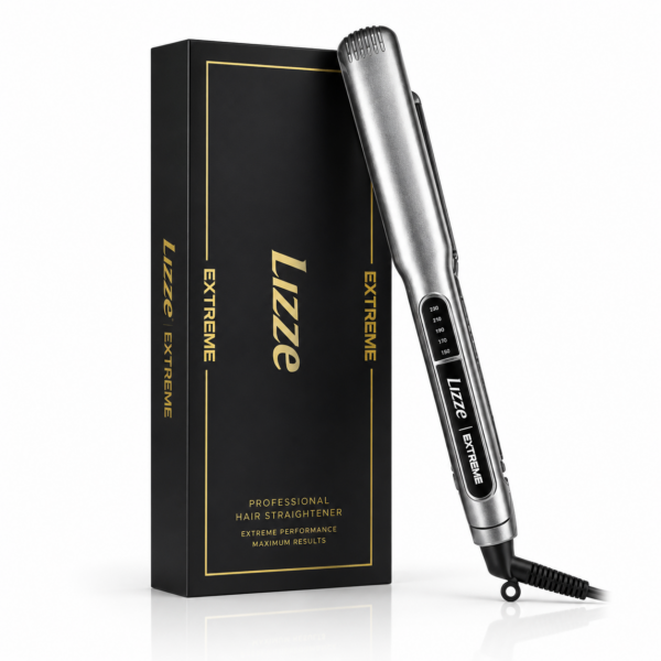 Lizze Extreme 250C מחליק שיער מקצועי עם פלטות טיטניום
