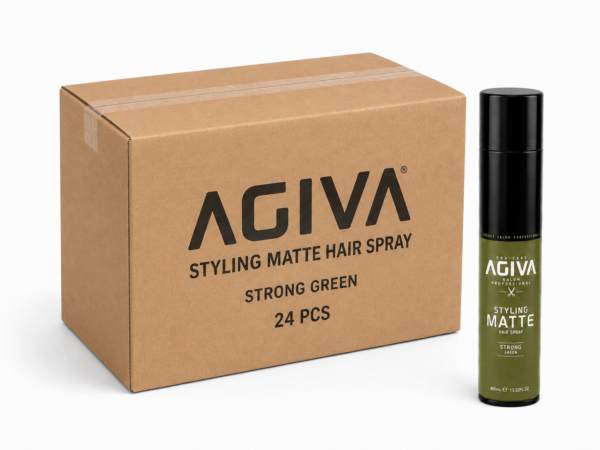 ספריי מקשיח לשיער Agiva Styling Matte דיל 24 יחידות 400 מ״ל