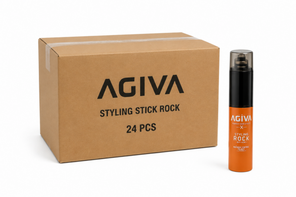 ספריי מקשיח לשיער Agiva Styling Rock Mega Strong דיל 24 יחידות