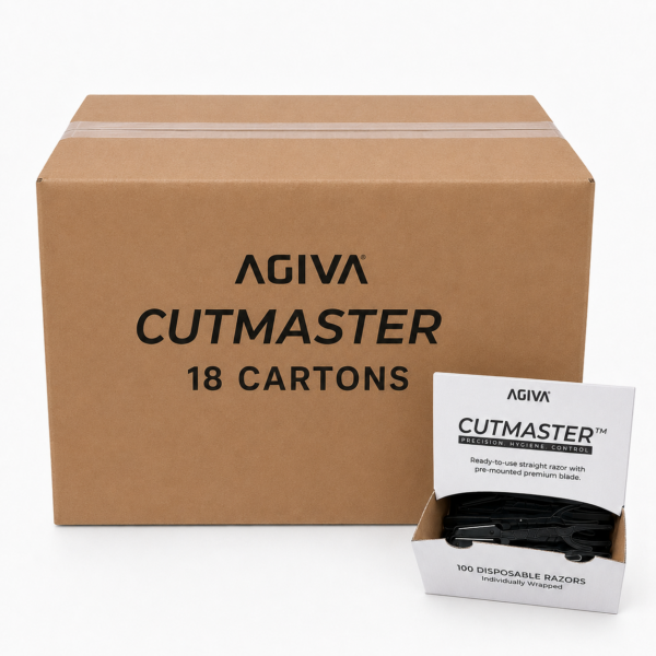 תערים חד פעמיים AGIVA CUTMASTER דיל קרטון 18 קופסאות