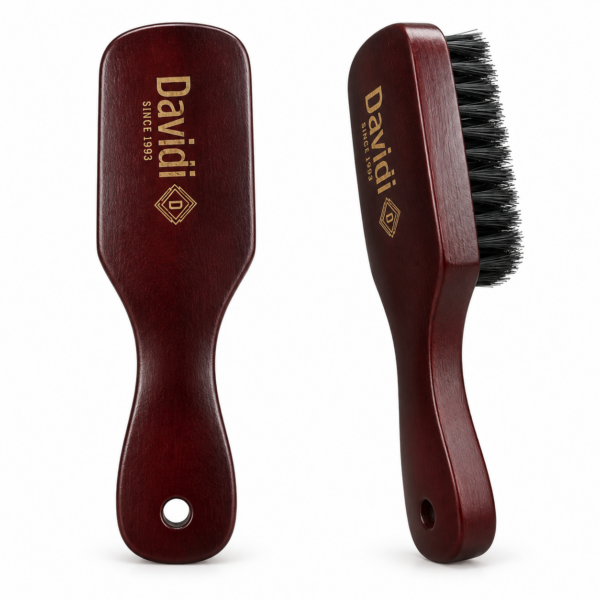 מברשת פייד מקצועית מעץ עבה BarberPRO BP355 לניקוי שאריות שיער
