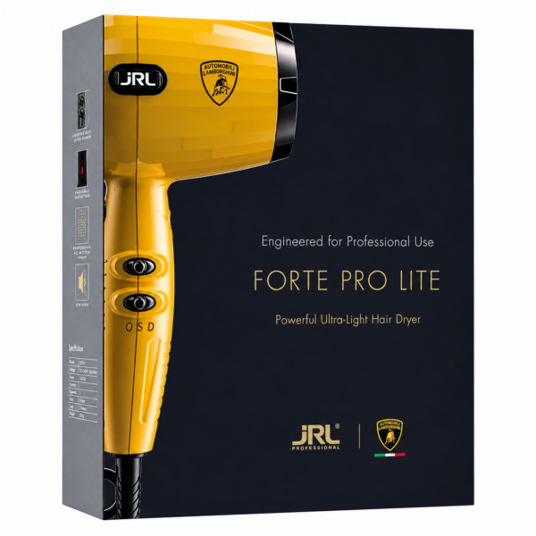 מייבש שיער מקצועי JRL למבורגיני PRO ELITE 2020LB בצבע צהוב